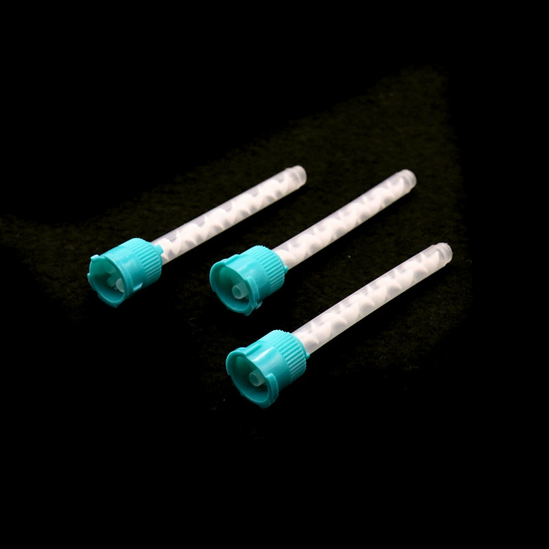 Стоматологический материал пероральные расходные материалы AB клей смесительная головка перемешивающая головка динамическая смесительная трубка силиконовая Резина оральный шприц