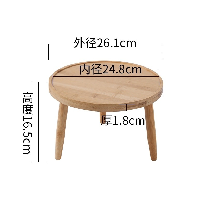 Soporte de maceta, soporte de madera maciza, soporte de maceta, soporte de pecera, soporte de piso interior, decoración creativa de la Sala de estar