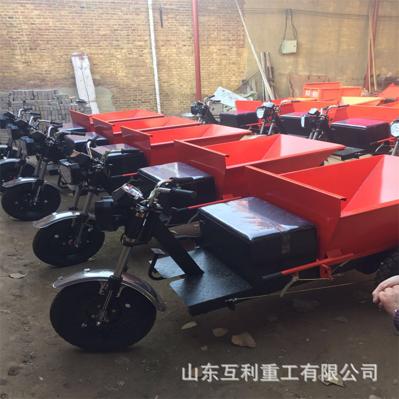 驾驶式电动三轮垃圾运载车电动小区环卫垃圾车保洁餐余垃圾装载车