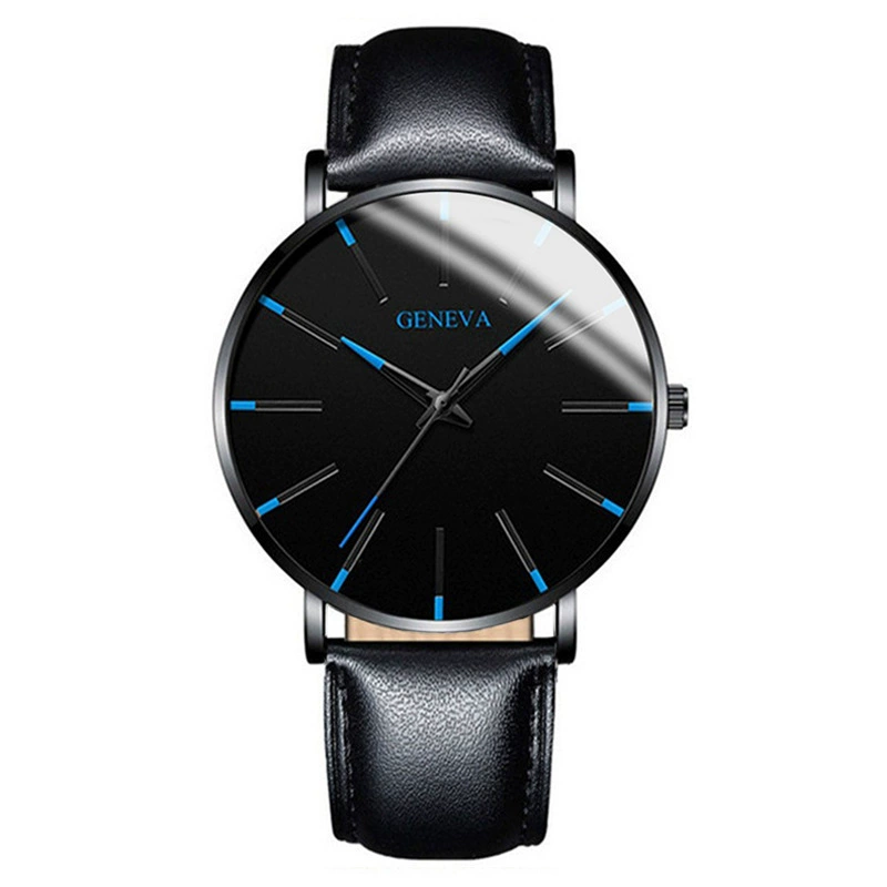 Men's Swiss‑Style Watch, Quartz Movement, 42 mm Dial, Metal Bracelet (230 mm)