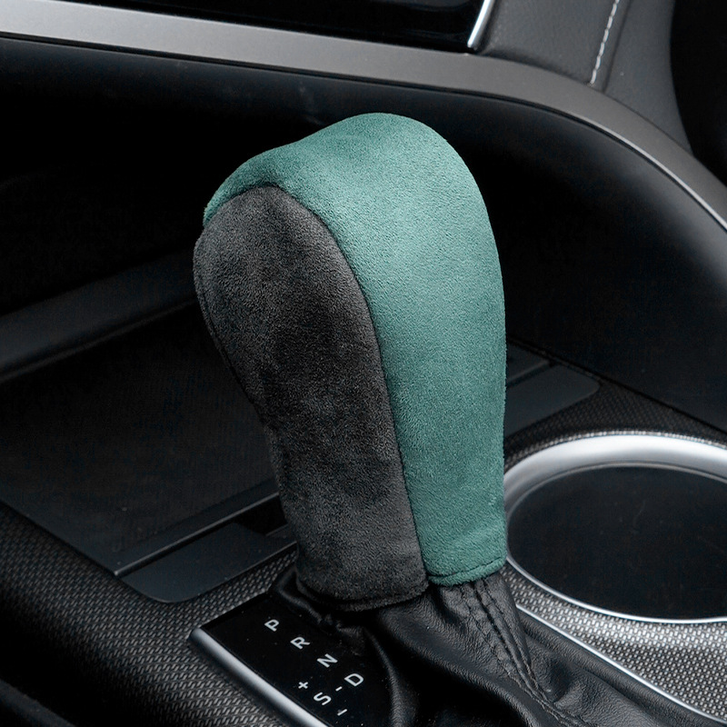 New Suede Manual And Automatic Lever Cover Universal Car Gear Shift Protector_voghion.com