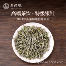 2024年白毫银针头采特级新茶明前春茶正宗福鼎白茶散茶厂家批发