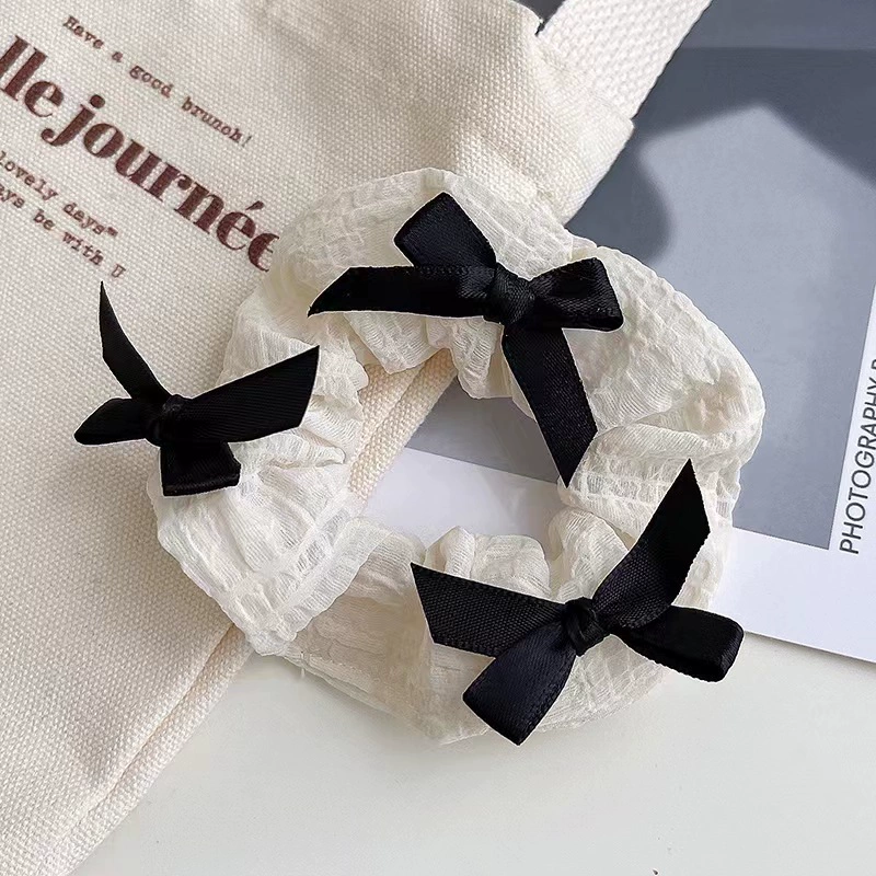 Корея волосы прожиг large intestine hair ribbon полосы галстук голова верёвка сеть красный девочка полный жир кишечника шарик волосы кольцо оптом