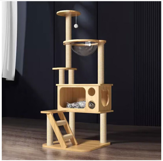 고양이등산대 138cm 3단 [럭셔리 멀티네스트 모델]