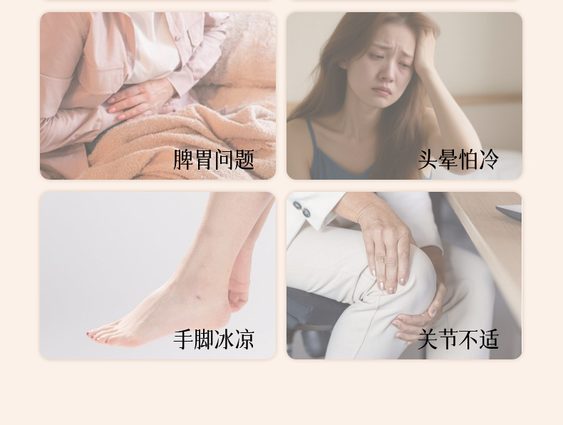Wufang Multi-Function Moxibustion Box Portable Ai Jiu Moxa Burner for Home Full Body Warming with 2 Rose Essential Oil Bottles key features