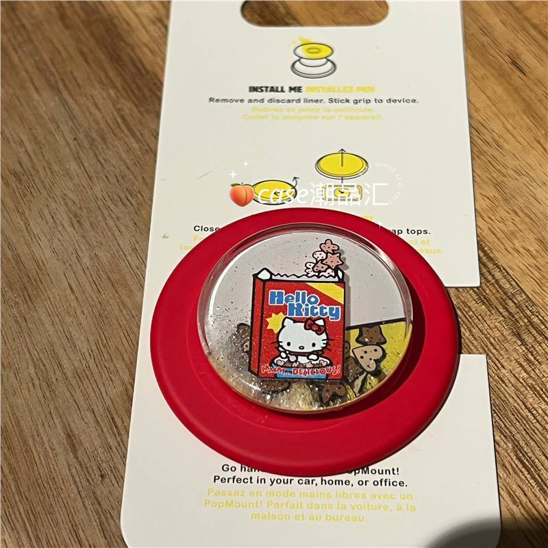 【ハローキティ共同ブランド バブルソーダ ユニバーサルマグネットホルダー】スナックパラダイス KT缶 バンプエアバッグ|undefined