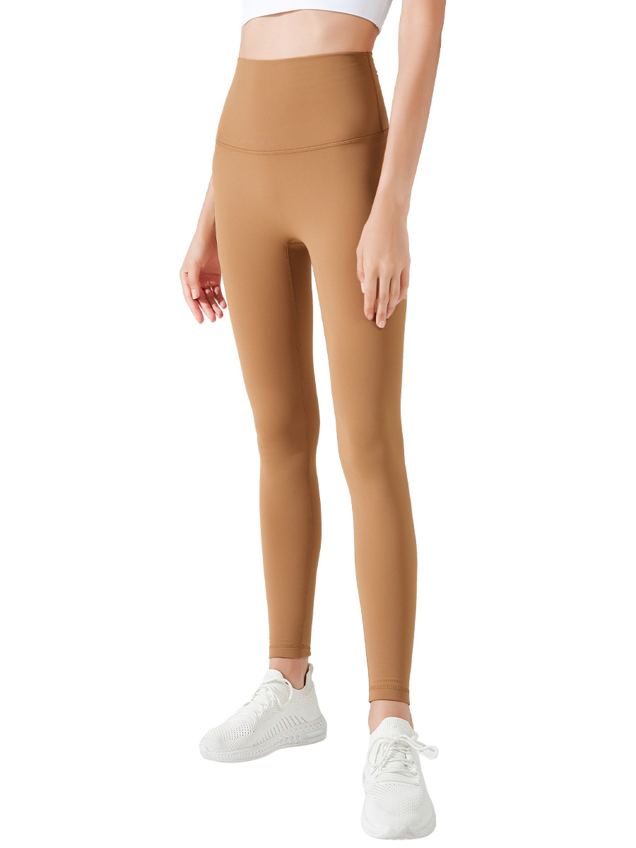 Pantalones de tiburón de terciopelo más europeo y americano ropa exterior de mujer pantalones de yoga ajustados Otoño e Invierno polainas vientre contracción deportes yoga pantalones Barbie