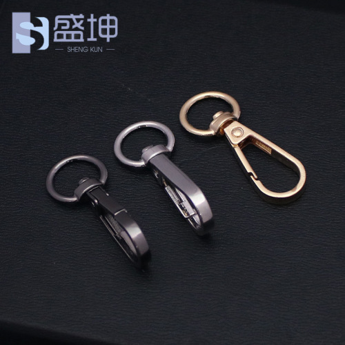 Wholesale 4mm Round Head Plate Alloy Dog Chain Buckle Bag Hardware Accessory Strap Hook Buckle