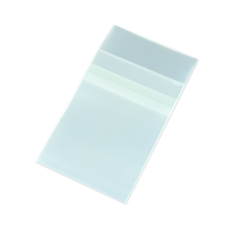 Super transparente 20 seda CPP tarjeta película plana boca sellada bolsillo 3 pulgadas estrella álbum pequeña tarjeta Polaroid autoadhesiva auto-Sellado bolsa protectora