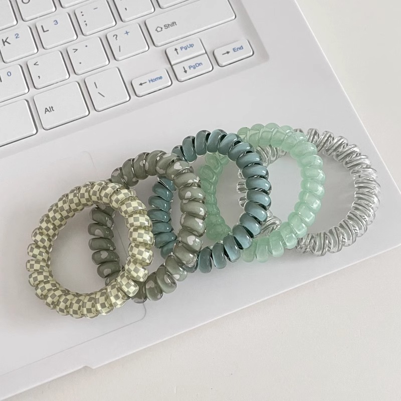 Coleteros de Estilo Nuevo 2025, Frescos y Sencillos, Bandas para el Cabello Modernas y Versátiles, Bandas Elásticas de Alta Elasticidad y Duraderas, Accesorios para el Cabello de Otoño e Invierno.