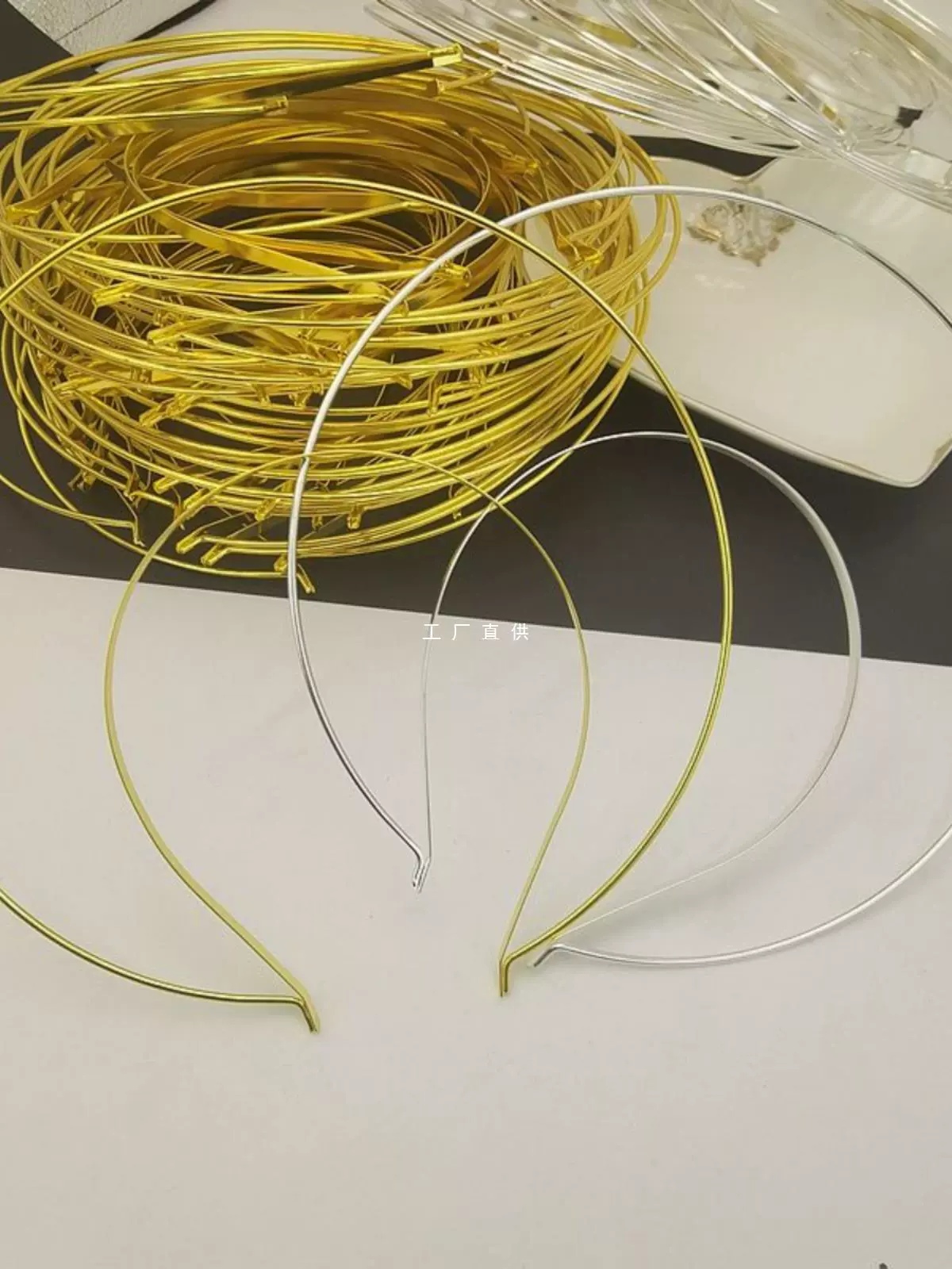 Богоматерь Halo ручной работы diy высокотемпературный цвет двойной короны обруч для волос Hanfu головной убор материал свадебный головной убор