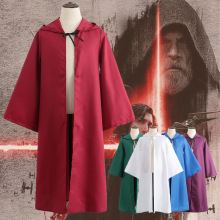 万圣节服装男女带帽披风星球大战斗篷绝地死神武士巫师成人儿童