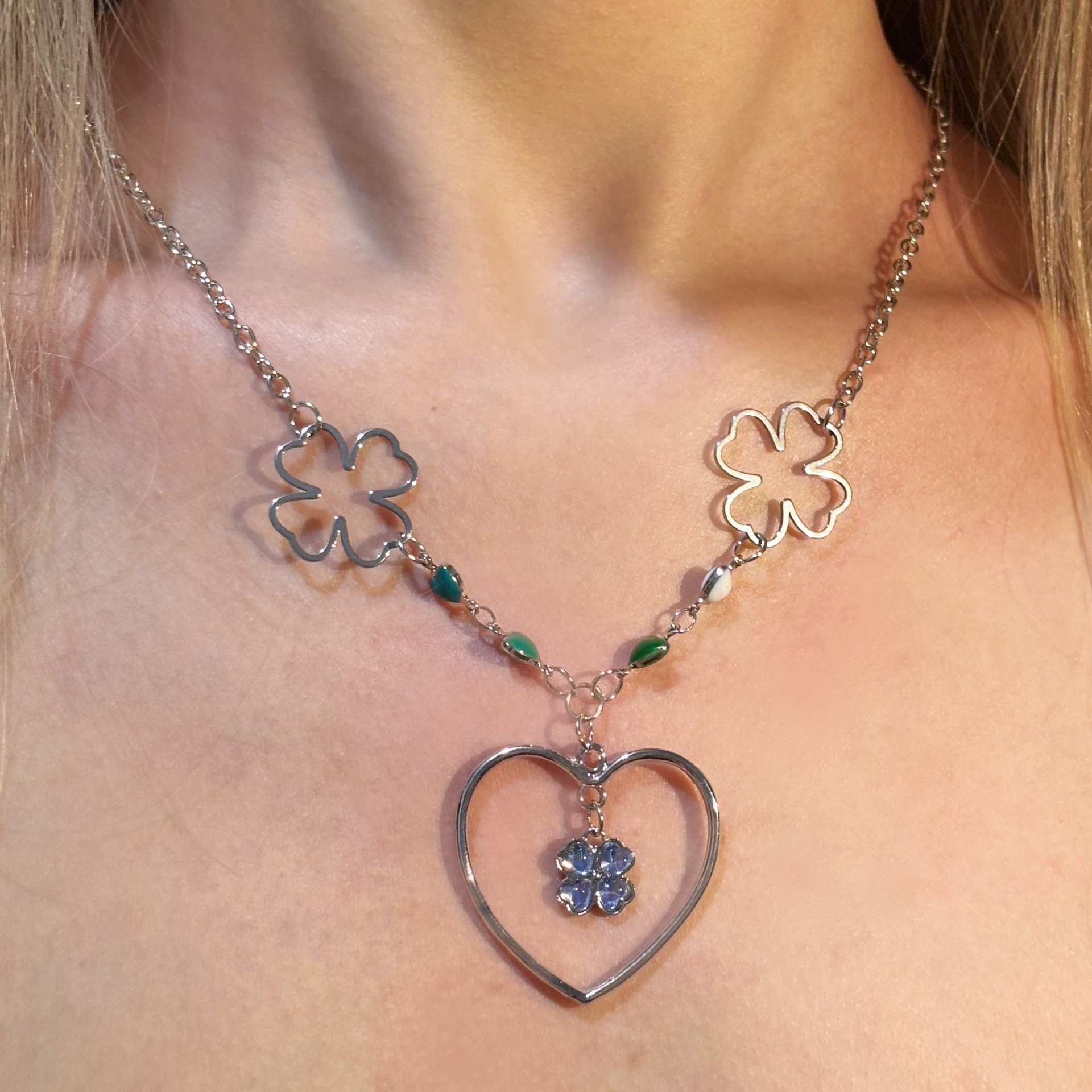 Choker Necklace, Retro Solar Sun Pendant, Universal Denim Style, Adjustable Fit