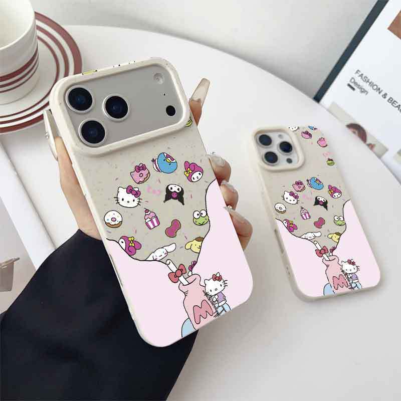 Soda Sanrio iPhone Apple 17Promax Mobile Phone Case 15/12Promax/13Mini Trendy/16/14