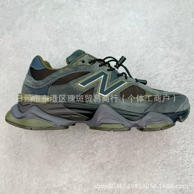 Putian Chunyuan High Version Langbun Cool Running NB9060 Daddy Shoes Sports Retro Men\'s Shoes Net Travel Shoes
