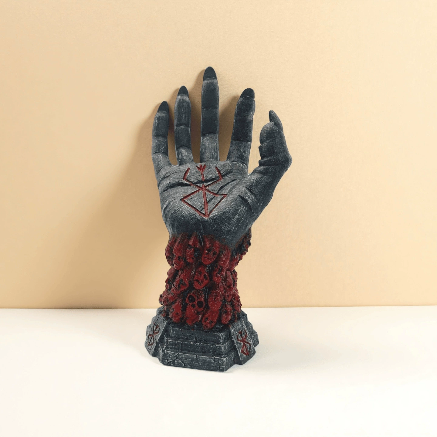 Декоративная скульптура руки 'Рука Бога', стиль Berserk, Halloween декор, 23 см