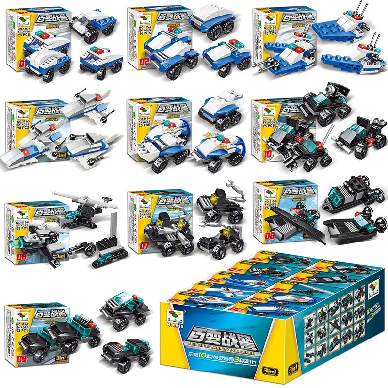 Конструктор в стиле LEGO, игрушка-динозавр, мелкие детали, капсульная игрушка, подарок на день рождения