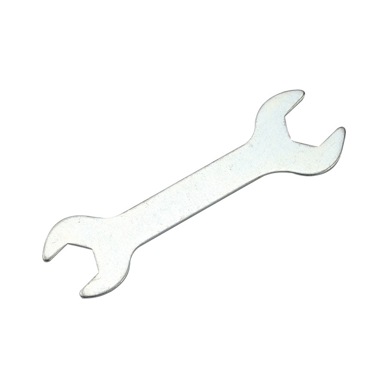 Galvanizado 1. 5mm2.5mm hoja estampación Llaves inglesas doble hierro abierto torque manual hexagonal llave de cabeza