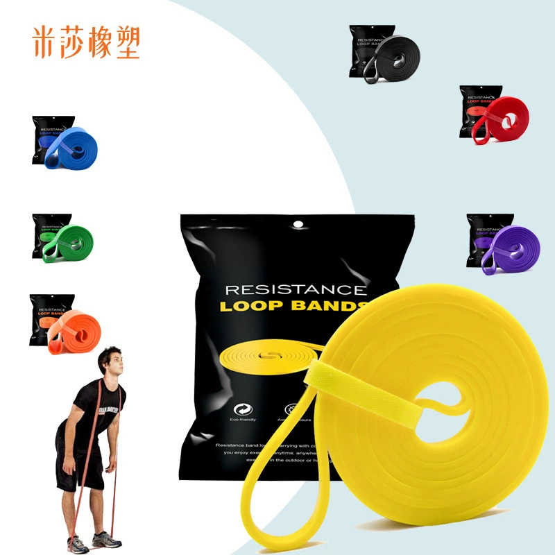 Диапазон сопротивления питания Йога Натяжная лента фитнес-резинка подтягивающее Натяжное кольцо Лента сопротивления