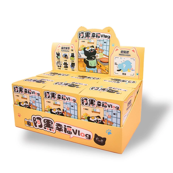 80174 Ah Hei Happiness Vlog One Color Box (6 pieces)