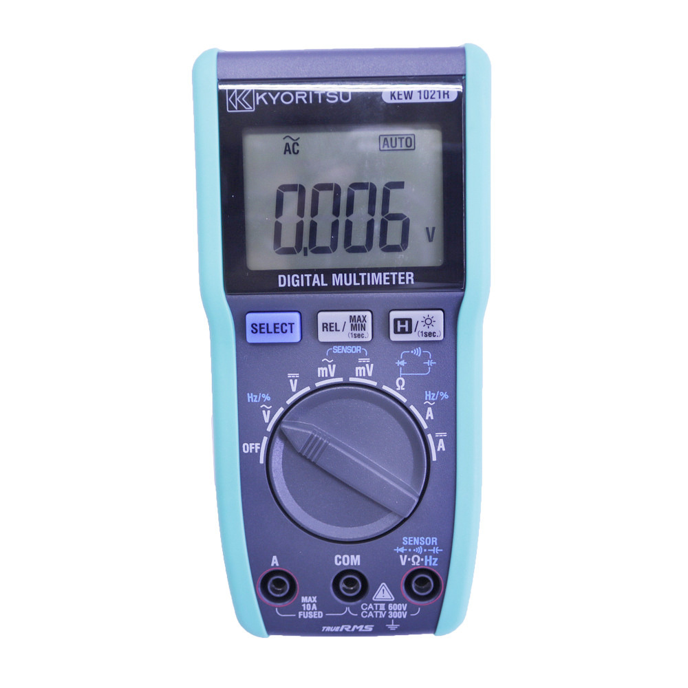 Kyoritsu1021R数字万用表大显示屏，带6000计数真有效值KEW1021R