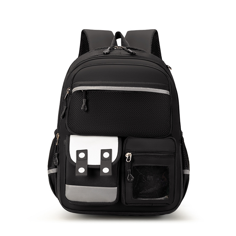 2025 nueva mochila escolar para estudiantes de primaria de grado uno, dos, tres a seis mochilas de gran capacidad para niños y niñas