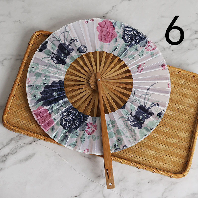 Fan de molino de viento plegable personalizado para dibujar el estilo japonés fan plegable fan plegable portátil animación al por mayor personalizado