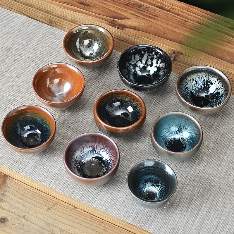 Чайная чашка из слабо дефектного фарфора Цзяньян Цзяньчжан, мастерская чашка, чашка для чаепития, чаша для кунг-фу чая с оригинальной минеральной глазурью, дегустационная чашка, одиночная чашка оптом.