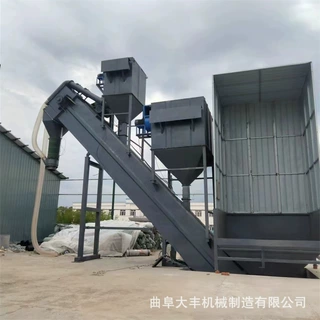黑龙江集装箱卸车机  环保固定拆箱卸灰机 200吨产能水泥拆箱机