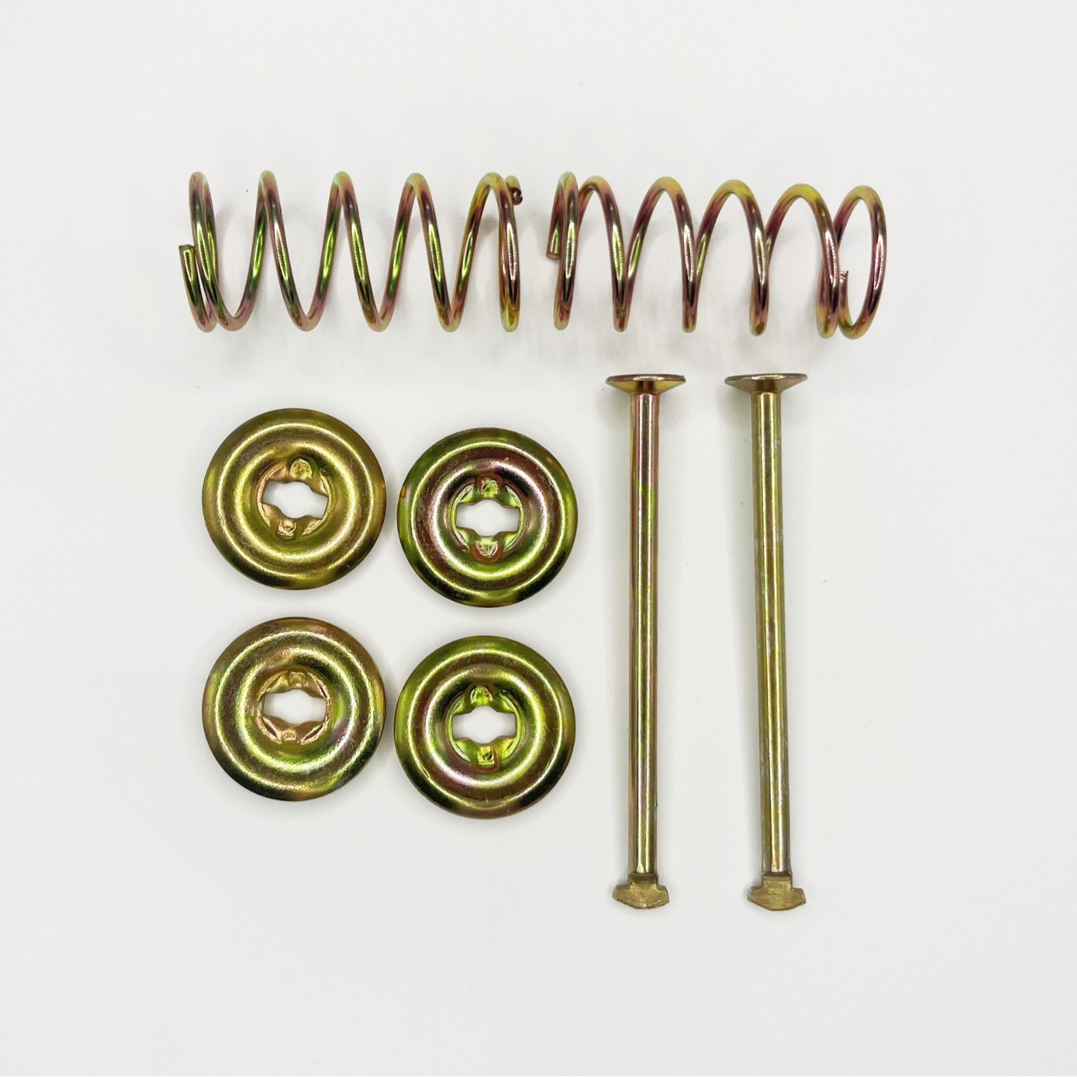 Adecuado para Toyota Nissan Mazda Honda tambor freno delantero cuero posicionamiento clavo pin remache primavera kit de reparación