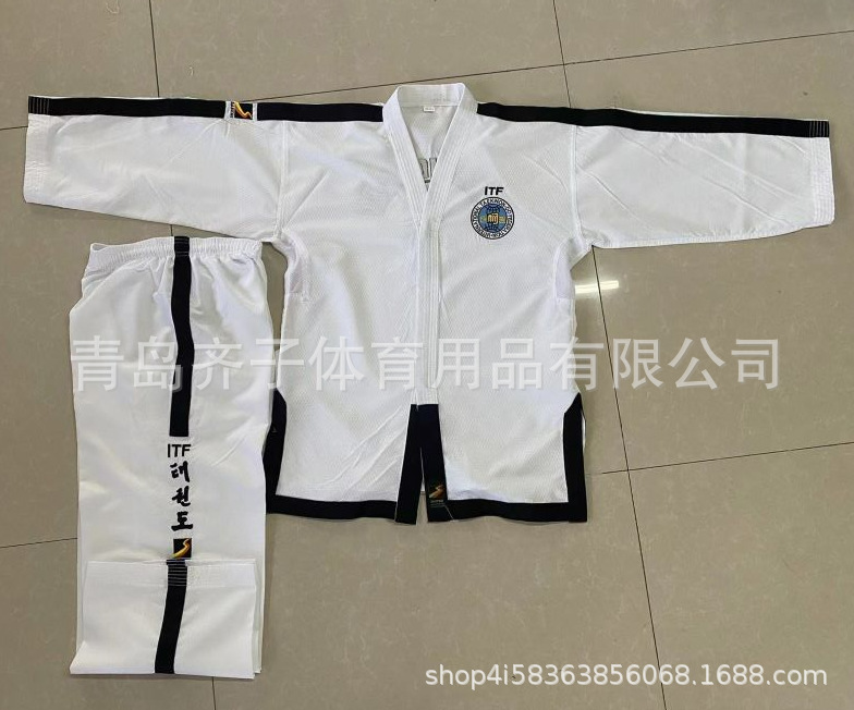 ITF Women's boxing uniform colorful boxing ITF Embroidery printing factory professional production