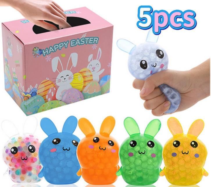 Nuevo producto Huevo de Pascua Impresión Pintado Cáscara de Gata Huevo abierto de plástico Regalo de fiesta Juego de juguetes