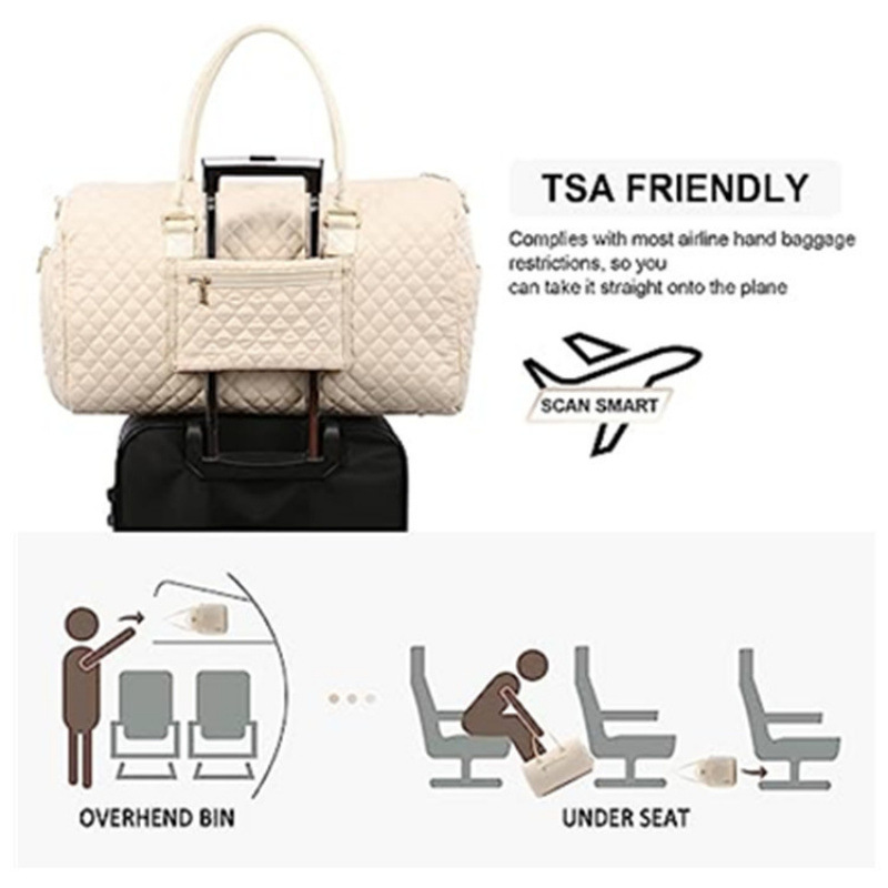 Spot Amazon nueva bolsa de viaje gran bolsa de fin de semana de noche con zapatos compartimiento bolsa de fitness portátil