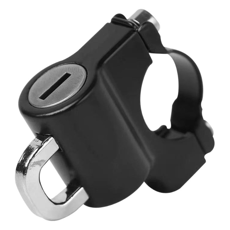 Mini Portátil de bloqueo de la bicicleta Scooter Eléctrico bloqueo del casco de la motocicleta manillar fijo anti-robo de bloqueo de casco al por mayor