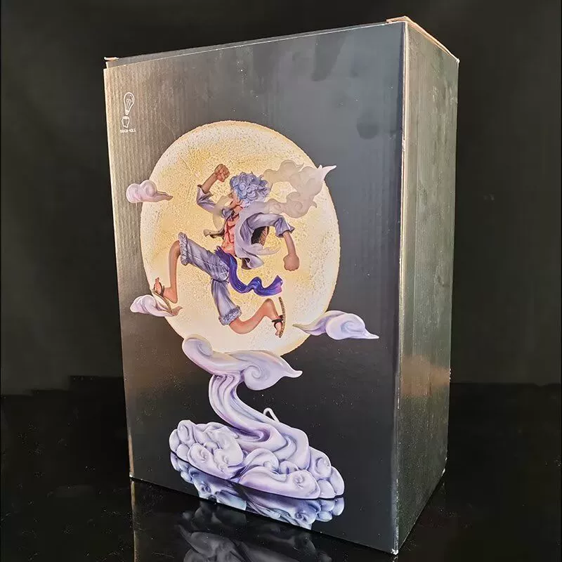 One Piece Feiyun Step Moon 5-й Ворота Ника Побег Лuffy Аниме Hand-обработанный оптом можно оптом предметы декора оптом