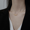 Brand necklace, universal chain for key bag , pendant, simple and elegant design, internet celebrity