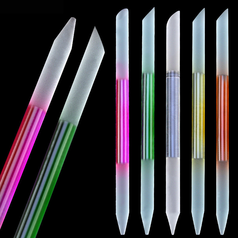 Double-Ended Nano Glass Nail File for Removing Dead Skin, Cleaning Finger Gaps, Manicure File, Polishing Stick, Sanding Nail Crystal Stick Double-Ended Nano Glass Nail File for Removing Dead Skin, Cleaning Finger Gaps, Manicure File, Polishing Stick, Sanding Nail Crystal Stick