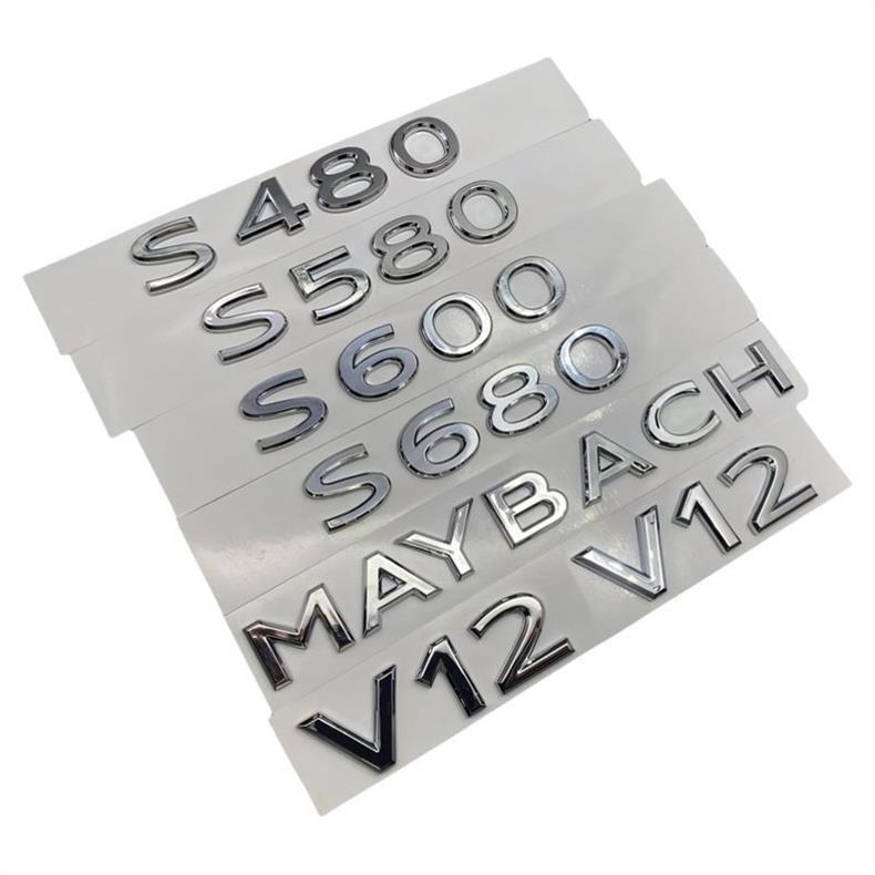 Suitable for 2021-2025 Mercedes-Benz Maybach S450, S480, S580, and S680 models; used for modifying the Maybach emblem
