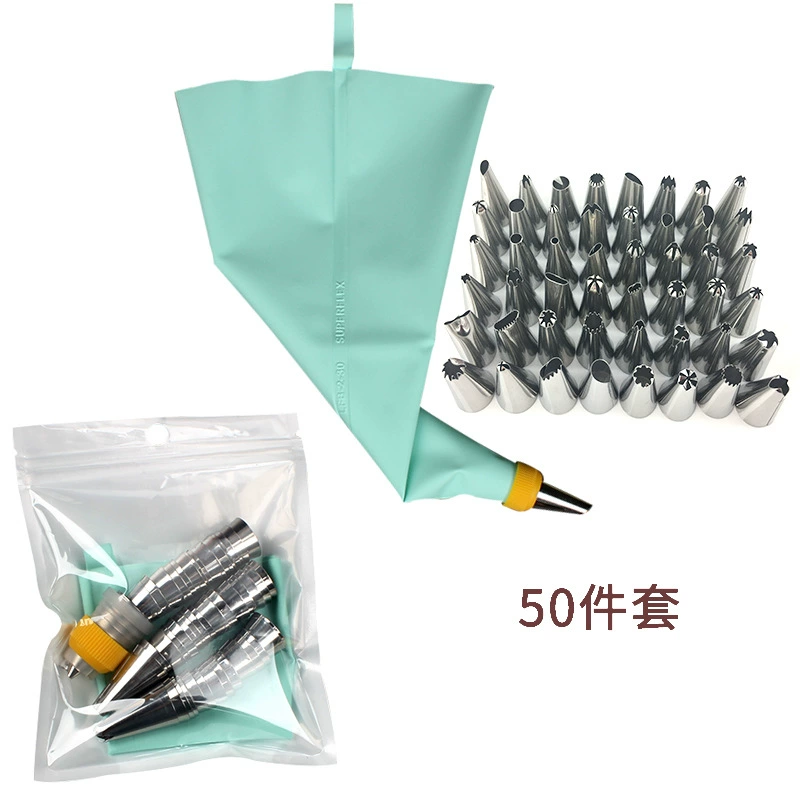 Новая насадка для трубопроводов для кремового торта 50 костюм преобразователь небольшая насадка для трубопроводов ТПУ кондитерский мешок инструменты для выпечки