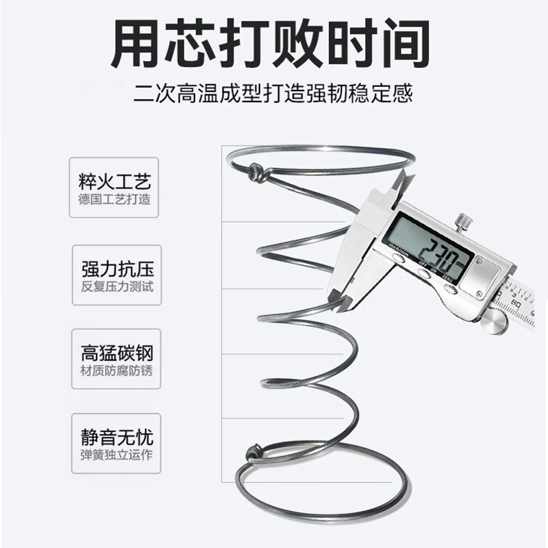 The same as the seahorse mattress, 15cm thick thin memory foam, 12cm thick latex coconut palm silent spring mattress, 18cm