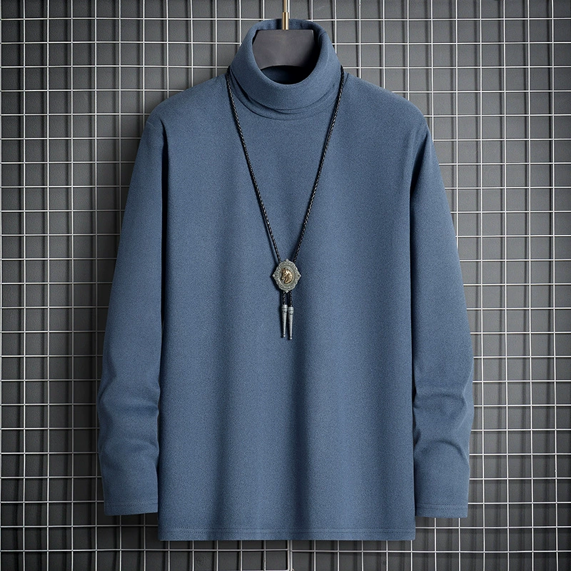 Футболка с длинными рукавами, базовый слой для мужчин, большие размеры, свободный крой, мужская одежда 150kg года, осень и зима, теплая, из термоткани.