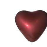 Металлический латексный модный воздушный шар в форме сердца, новая коллекция, (в наличии на складе)