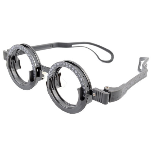 Optometry trial frame, trial fitting frame, light weight, full style, fixed interpupillary distance, optional optometry frame, quality assurance of optometry glasses