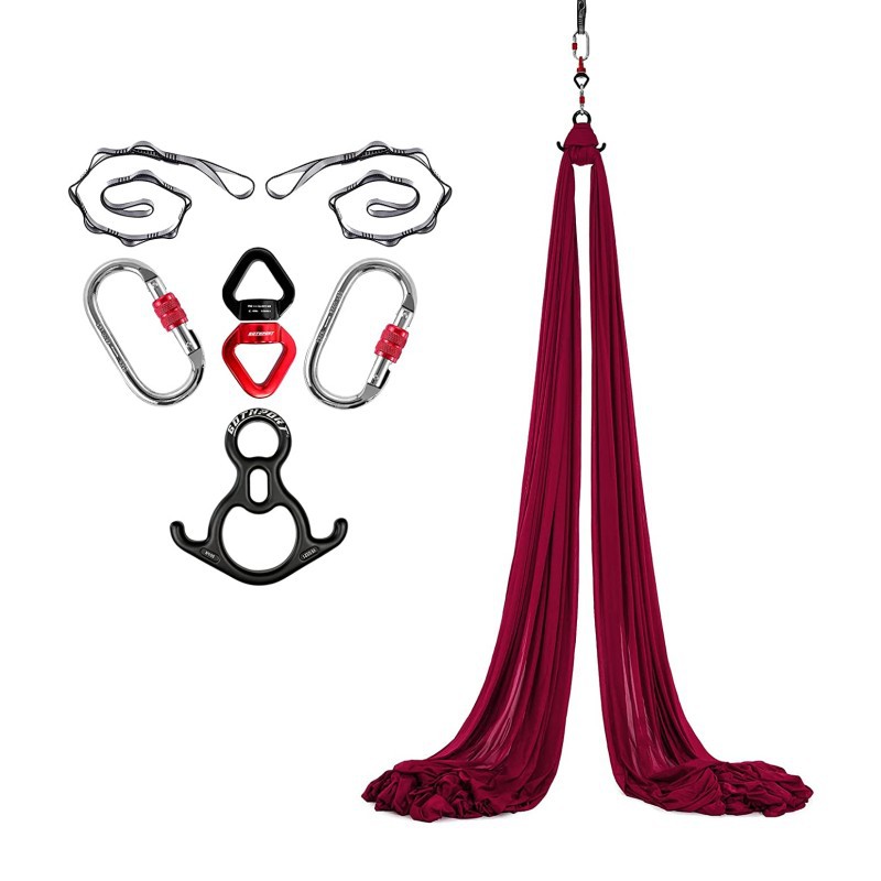 Burgundy color + accessories (as shown)