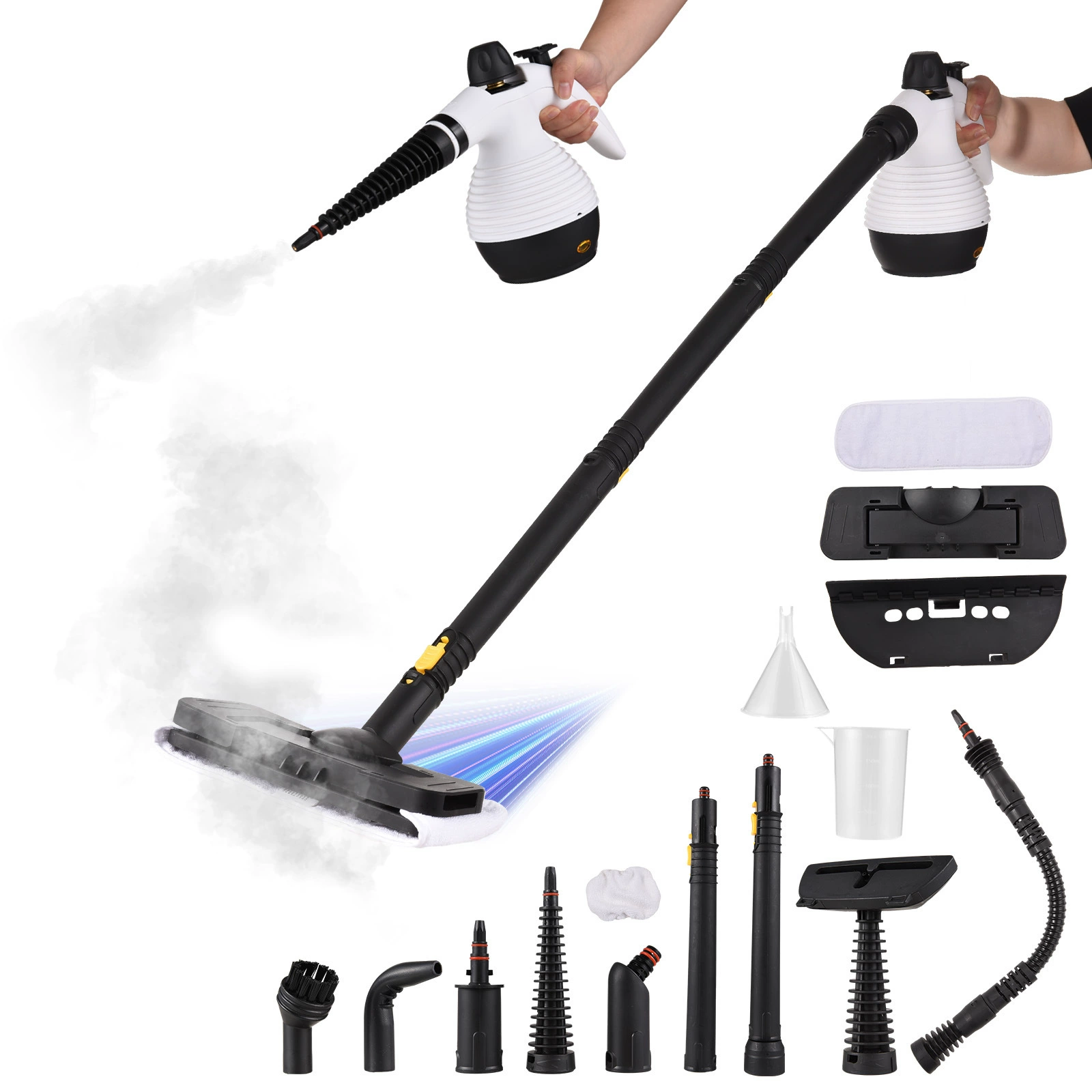 Высокая температура и высокое давление Паровая очистительная машина Кондиционер кухня вытяжка масло бытовая 1050W мойка машина для дезинфекции швабра