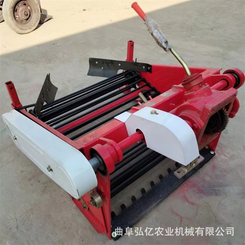 农用手扶自走式蜜薯土豆收获机花生收果机振筛式根茎蔬菜出土机