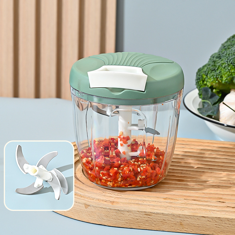 Directamente del fabricante: triturador de ajo, molinillo manual de ajo, máquina para hacer puré de frutas, procesador de alimentos para bebés, herramienta para hacer puré de ajo.