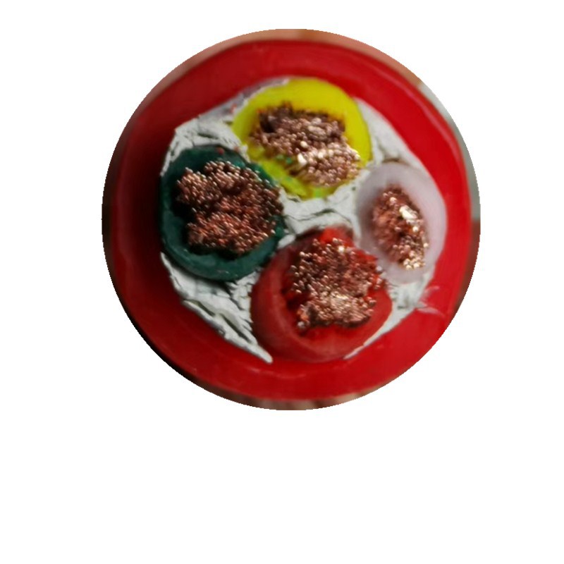 硅橡胶高温电缆厂家YGC 3*25+1*16纯铜芯4芯25平方YGCR电缆线软线