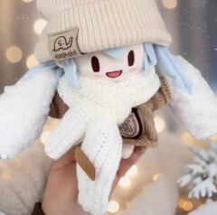 ネットレッドは初音15センチの綿人形を推薦してぬいぐるみの誕生日プレゼントアニメ人形に着替えることができる