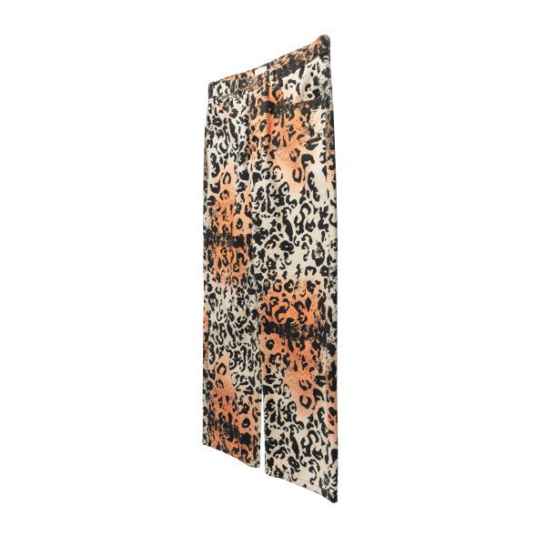 Herren Jeans Mit Leopardenmuster Weite Gerade Passform Locker_voghion.com